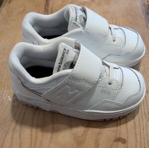 New Balance Kids White Sneakers